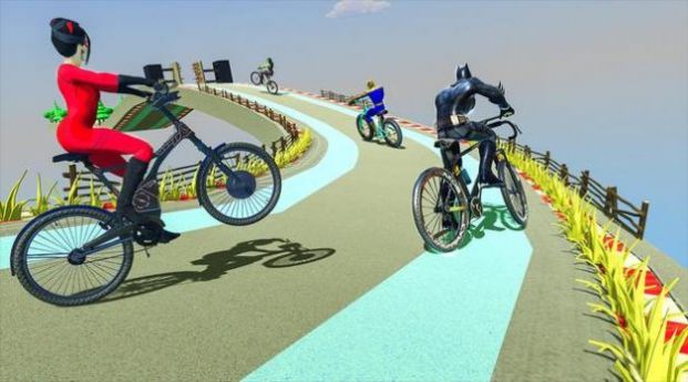 超级英雄自行车赛安卓版下载